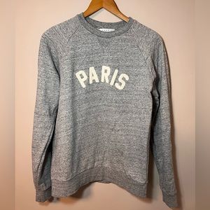Medium Sandro heather gray sweatshirt, “Paris”